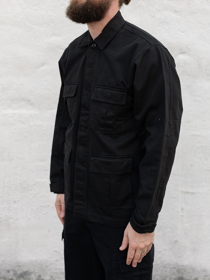 cliche BDU JACKET BLACK 357 改 SET UP